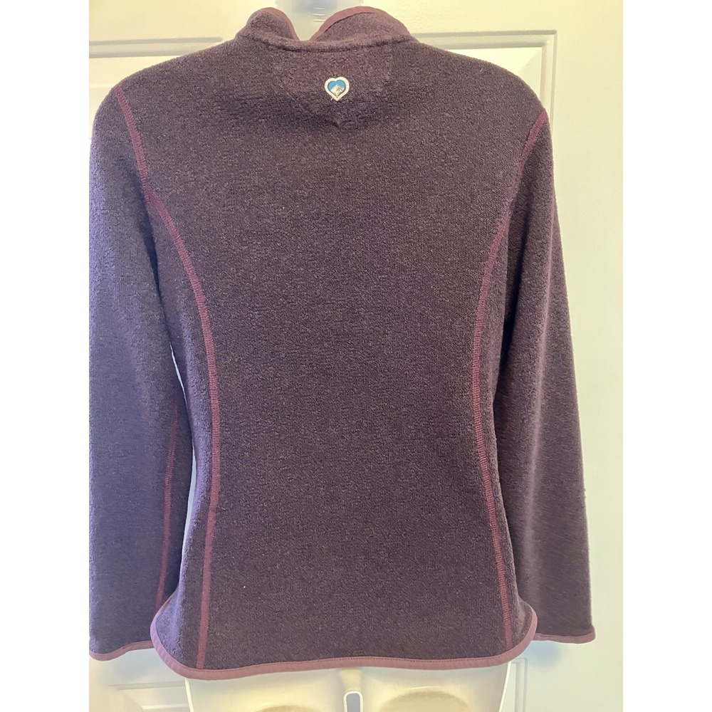 Kuhl Alfpaca Full Zip‎ Fleece Jacket Women's Size Small Purple - Picture 7 of 10